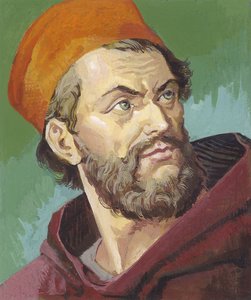 Marco Polo (gouache sur papier)