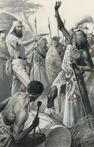 Samuel Baker (gouache sur papier)