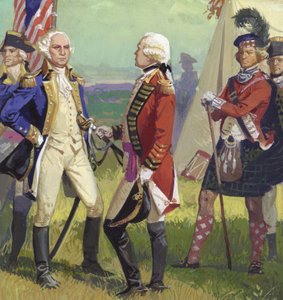 Reddition de Lord Cornwallis à George Washington