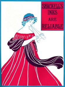 Les encres de Shackell sont fiables, 1907 - Shackell Edwards and Co