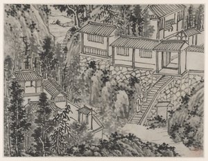 Douze Vues de la Colline du Tigre, Suzhou : Le Refuge des Pins
