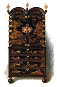 Cabinet laqué, 1905