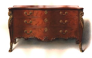 Commode en acajou, 1906