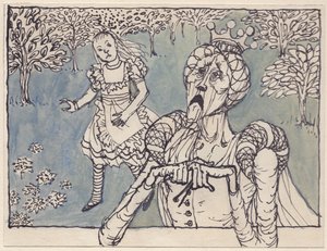 Alice et la Reine Blanche