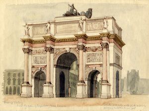 Arc de la Victoire, vers 1950 - Shirley Markham
