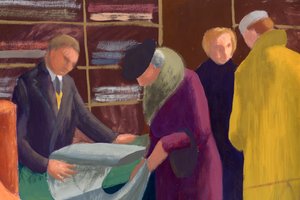 Boutique de drapier, 1951 - Shirley Markham