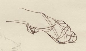 Étude de pied, vers 1950 - Shirley Markham