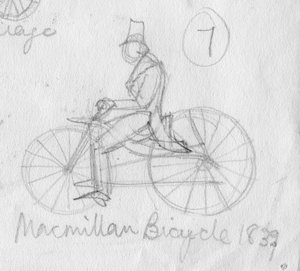 Bicyclette MacMillan, 1839 - Shirley Markham