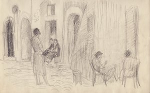 Scène de rue, Italie - Shirley Markham