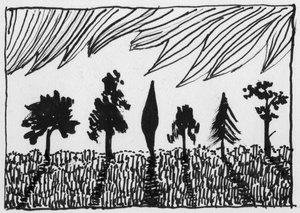 Arbres, 1951