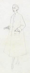 Femme en manteau duster - Shirley Markham