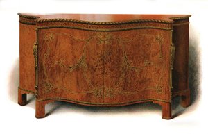 Commode incrustée, 1907-1908 - Shirley Charles Llewellyn Slocombe