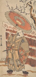 Un acteur de la lignée Nakamura, vers 1778