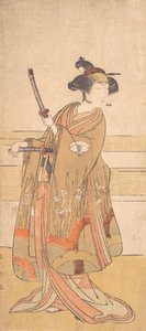 Onoe Tamizo en femme samouraï, vers 1775 ou 1776 - Shunsho