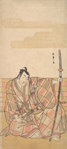 Le quatrième Matsumoto Koshiro en samouraï