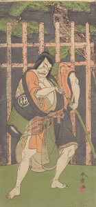 Le deuxième Nakamura Sukegoro en hors-la-loi, vers 1771 - Shunsho