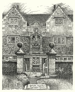 North Side, Hungerford Almshouses, Corsham