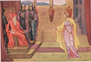 Irmingard et son père. Mon père dit, "cela, ou le cloître et le voile". - Sidney Meteyard