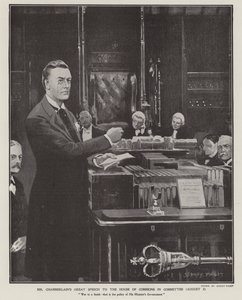 Discours de Joseph Chamberlain sur la guerre des Boers à la Chambre des communes le 2 août 1901