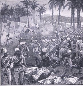 Assaut de Firket, illustration de l