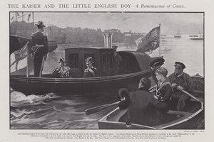 Le Kaiser et le petit garçon anglais - Un souvenir de Cowes