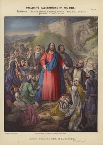 Christ guérissant la multitude - Siegfried Detler Bendixen