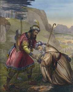 Réconciliation de Jacob avec son frère Ésaü - Siegfried Detler Bendixen