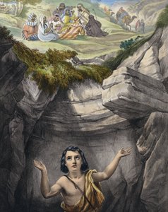 Joseph jeté dans la fosse par ses frères