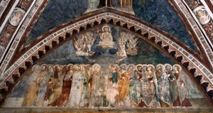 Christ en gloire - Sienese School