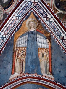 Représentation de la Vierge Marie Mère de l