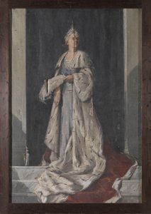 Portrait de Wilhelmina, reine des Pays-Bas - Sierk Schröder
