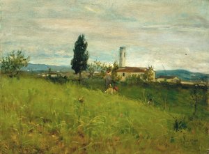 Petite église à la campagne