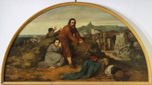 Lunette du tremblement de terre, Oratoire de Canton, Modigliana, Émilie-Romagne