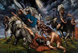 La conversion de Saul, 1857