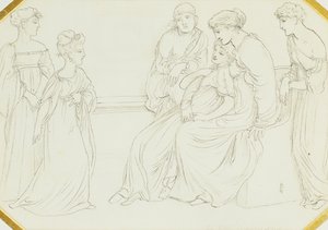 La petite improvisatrice, 1867 - Simeon Solomon