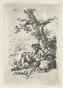 Repos sous un arbre - Simon Andreas Krausz