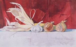 Maïs, oignon et ail