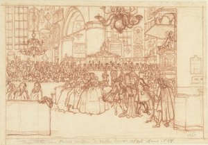 Baptême du prince Guillaume V, 1748