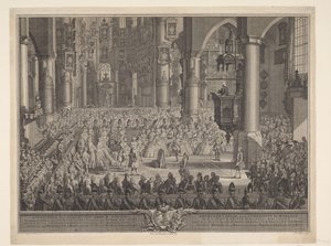 Mariage de Charles Christian de Nassau-Weilburg avec la princesse Caroline, 1760