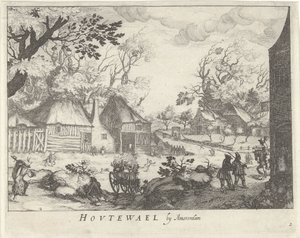 Vue sur Houtewael, près d