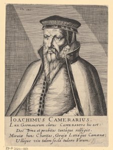 Portrait de Joachim Camerarius Ier - Simon Frisius