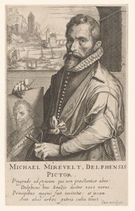 Portrait de Michiel Mierevelt - Simon Frisius