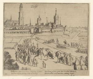 Truchsess est reçu à Delft, 1584