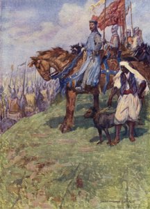Illustration pour Le Talisman de Sir Walter Scott