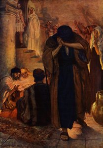 Le reniement de Saint Pierre - Simon Harmon (after) Vedder