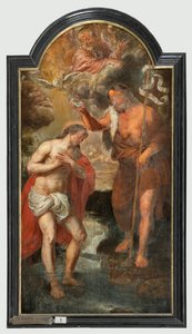 Église paroissiale (Sint-Walburgakerk). Peinture, triptyque. Simon De Pape (?). Rachat des esclaves chrétiens aux Turcs. - Simon II de Pape