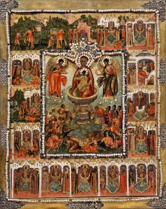 Theotokos Source de Vie, 1670
