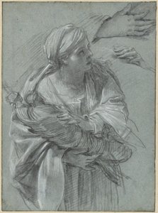 Créuse portant les dieux de Troie - Simon Vouet