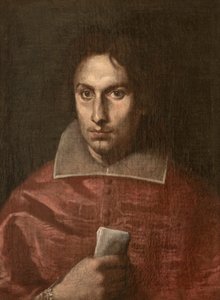 Portrait du cardinal Antonio Barberini - Simone Cantarini