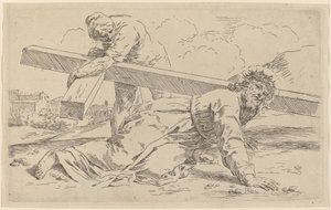 Le portement de croix